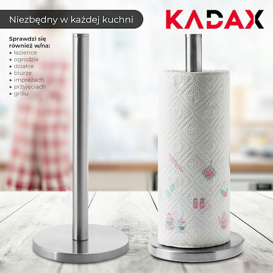 Kadax Papierhandtuchhalter Silber 94500