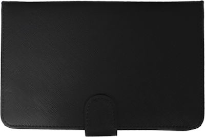 Universal Flip Cover Durable with Keyboard Black (Universal 10") 1605