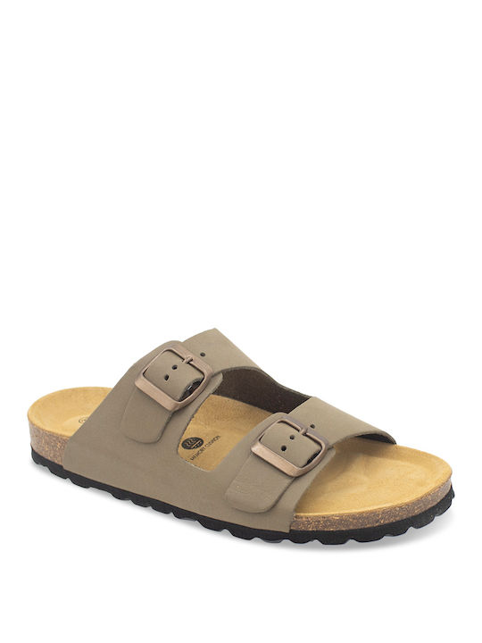 Oak & Hyde Women's Flat Sandals in Green Color