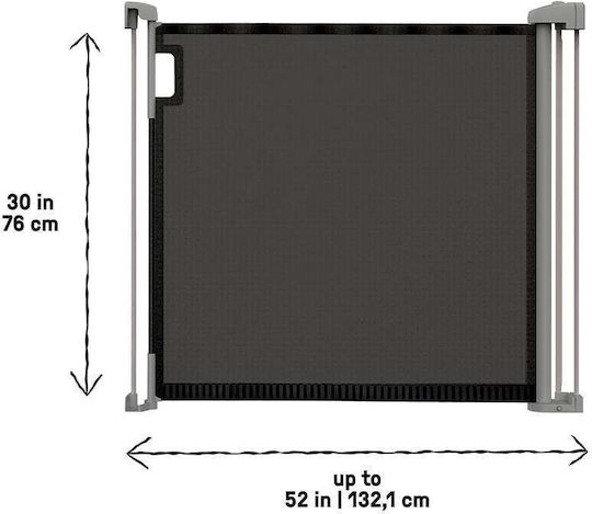 Summer Infant Mesh Foldable Security Door in Black Color 1pcs