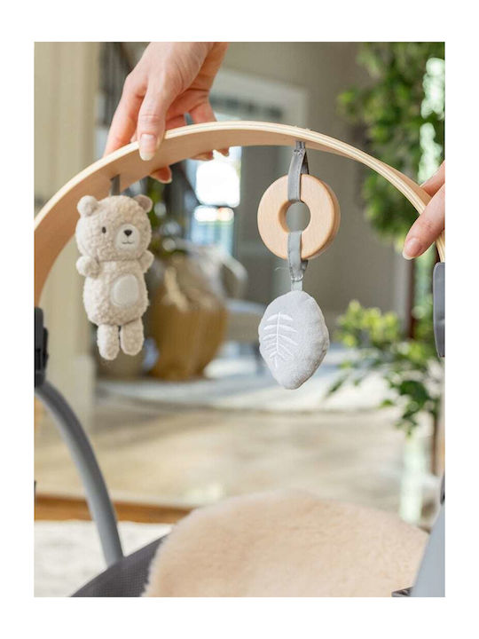 Ingenuity Electric Baby Relax Swing Swing 'n Go Portable Swing with Music Gray for Child up to 9kg