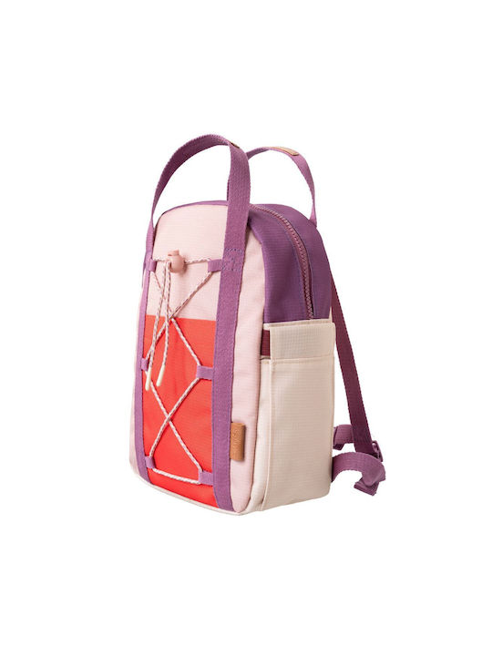 Fresk Kinder Rucksack Rucksack Rosa 28cmx21cmx8cmcm Staubige Orchidee