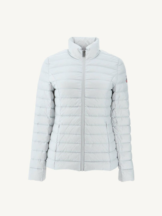 Jott Women's Short Lifestyle Jacket for Winter Light Grey