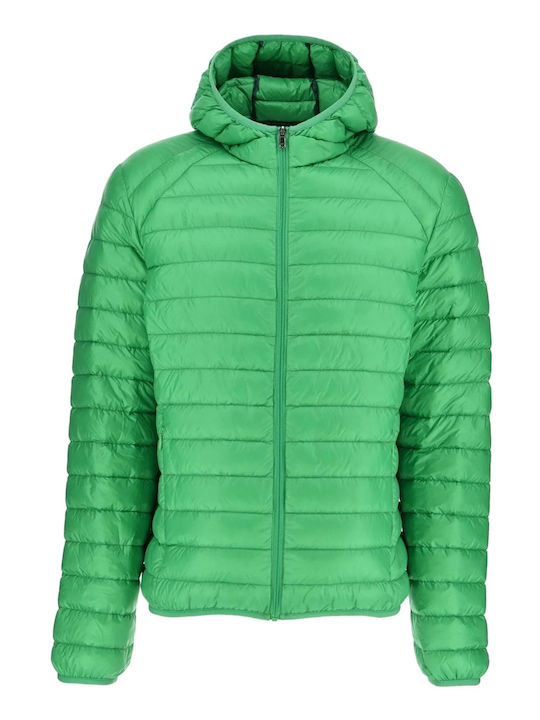 Jott Ανδρικό Μπουφάν Puffer Green