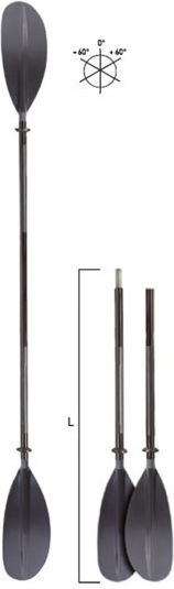 Scoprega Bravo KWB-2 6277190 Κουπί για Κανό & Kayak Fiber 200cm