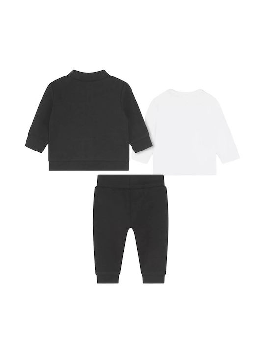 Karl Lagerfeld Kids Set with Pants Winter 3pcs Black