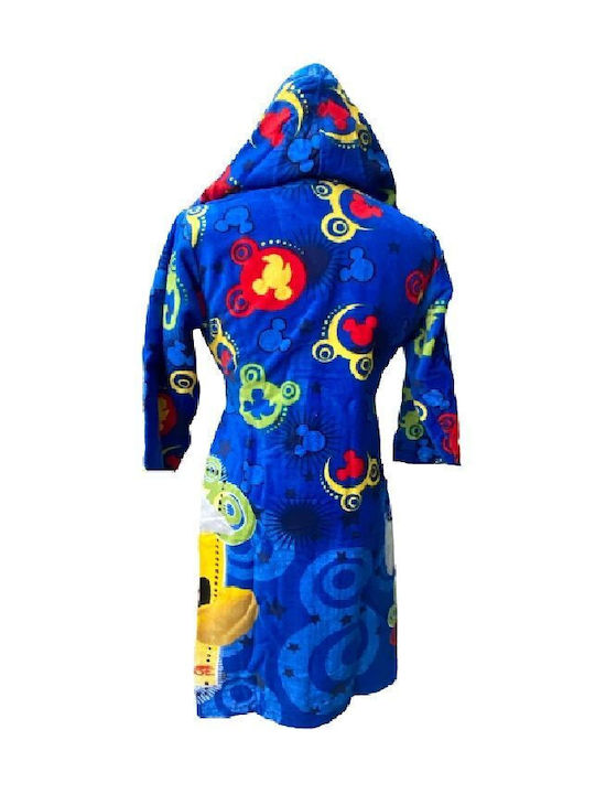 Limneos Halat de Baie pentru Copii Multicolor cu Glugă