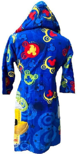 Limneos Kids Hooded Bathrobe Multicolour