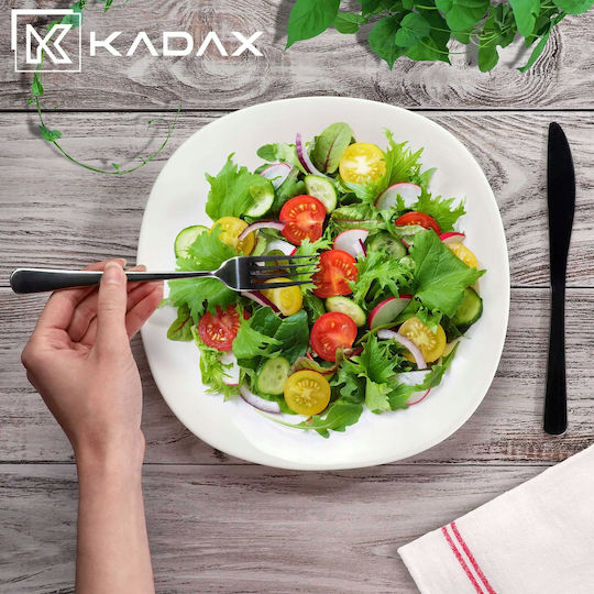 Kadax Teller Untiefe Platz Weiß 28x28cm