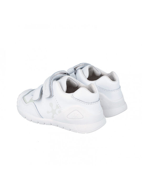 Biomecanics Kinder-Sneaker Anatomisch mit Klettverschluss Weiß