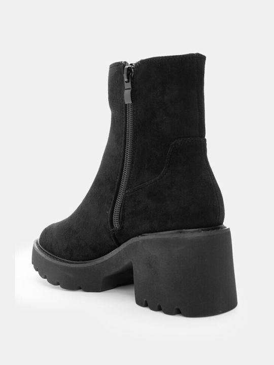 Elastische Stiefeletten 4313701-schwarz