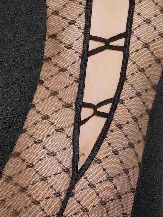 Casmir Lingerie Dallas Bodysuit Sexy Cu Dantelă Negru