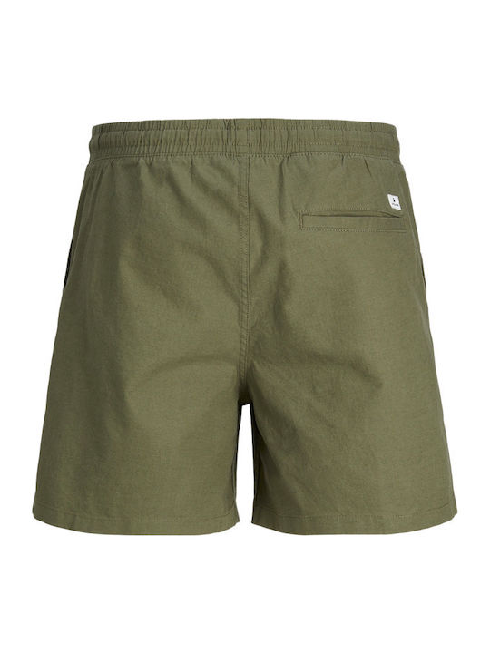 Bermudă de Bărbați Chino Olive