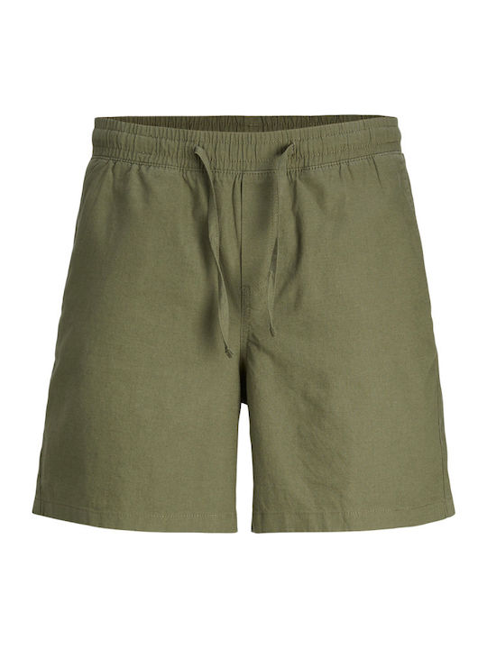 Bermudă de Bărbați Chino Olive