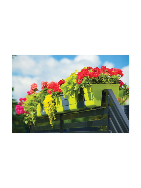 Wave 30cm Balcony Railing Pot Box