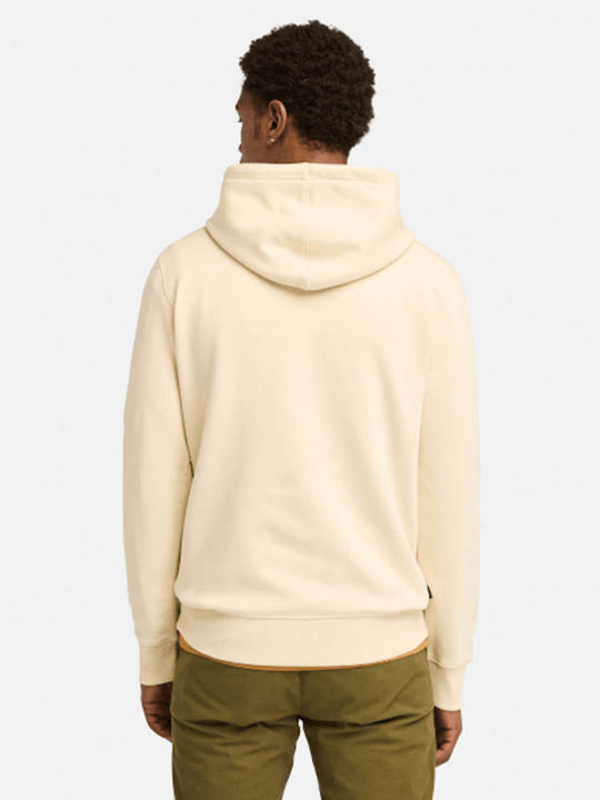 River Tree Sweatshirt with Hood White