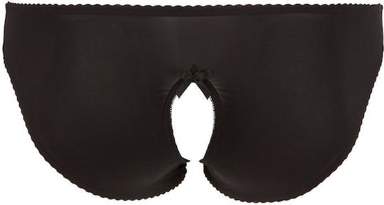 Femei Sexy Șir de caractere cu decupaje Negru