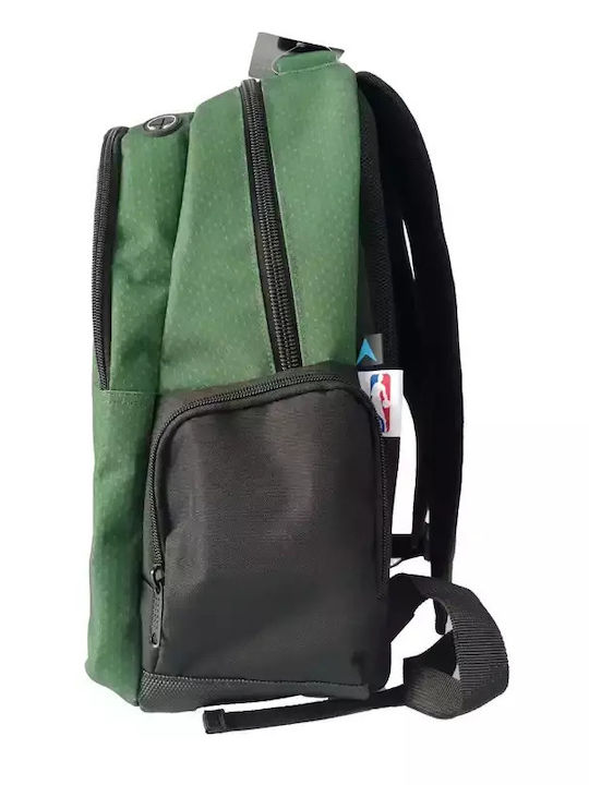 Back Me Up Schulranzen Rucksack Junior High-High School Grün mit Flaschenhalter