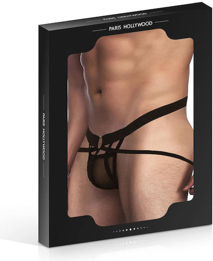 Ανδρικό Εσώρουχο Jockstrap Μαύρο