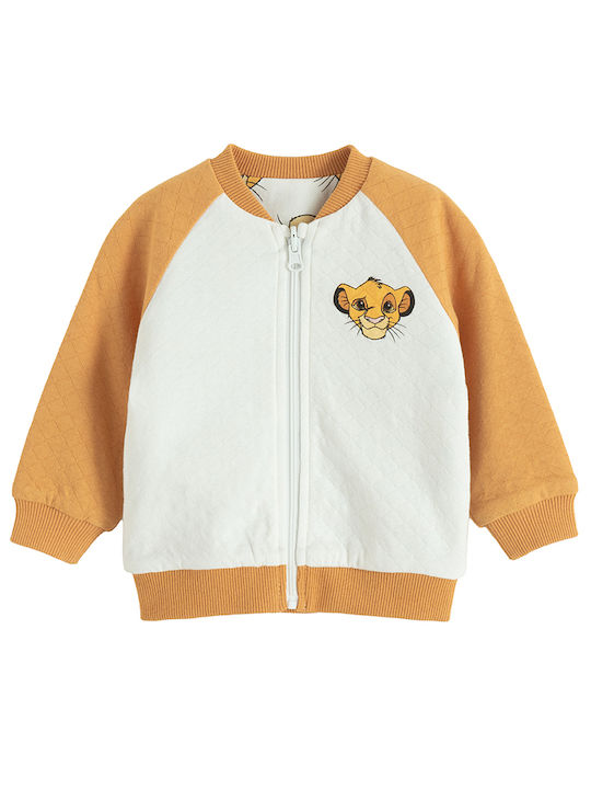 Cool Club Kids Sweatshirt Cardigan Yellow