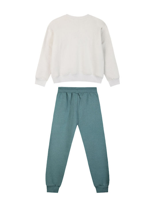 Kids Sweatpants Set Desert Green 2pcs