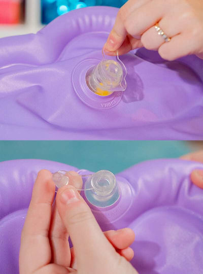 Bright Starts The Little Mermaid Sea Treasures Tummy Time Water Mat Χαλάκι Δραστηριοτήτων για Νεογέννητα