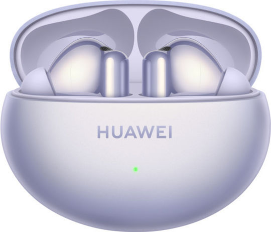 Huawei FreeBuds 6i Bluetooth Handsfree Earphones with Sweat Resistance and Charging Case Purple