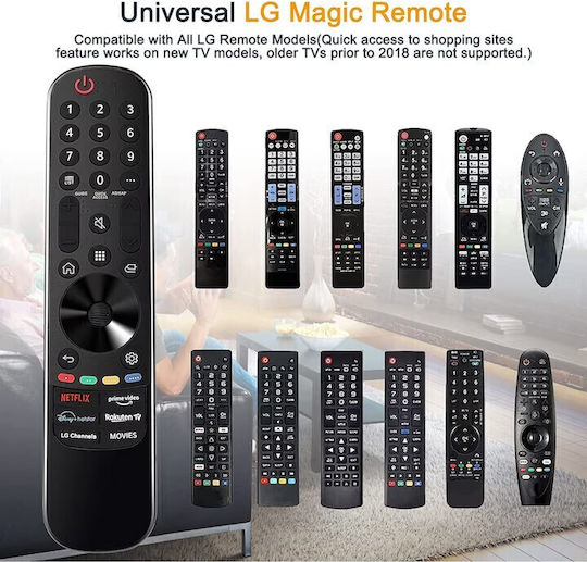 LG Συμβατό Τηλεχειριστήριο Magic για Τηλεοράσεις LG