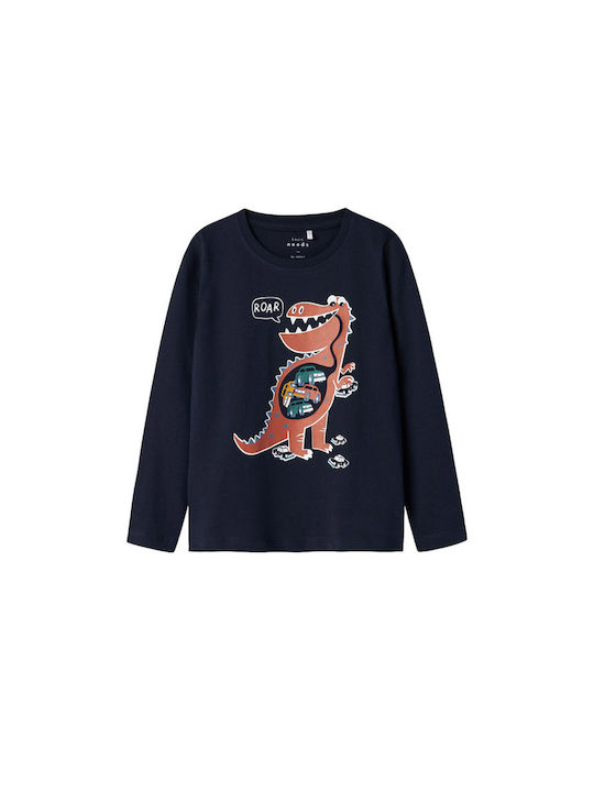 Name It Children's Blouse Long Sleeve Dark Sapphire Navy