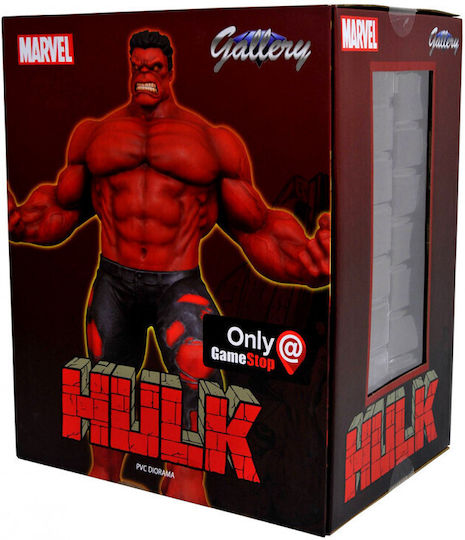 Statua Diamond Select - Red Hulk In Multicolore - Figura Collezionabile Ufficiale In Vinile - Marvel