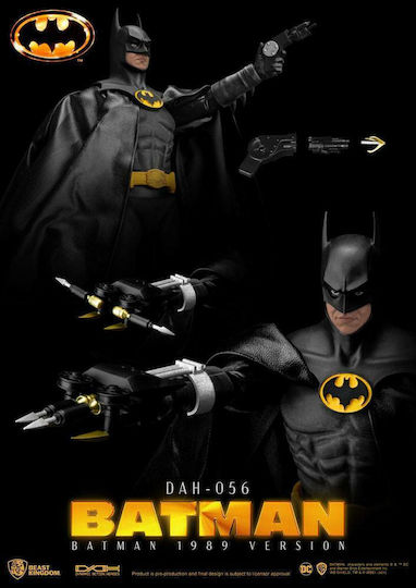 Beast Kingdom DC Comics Batman Batman 1989 Action Figure Height 18cm in Scale 1:9