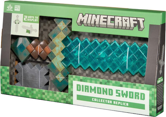 The Noble Collection Minecraft Σπαθί Ρέπλικα μήκους 50εκ. σε Κλίμακα 1:1