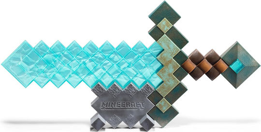 The Noble Collection Minecraft Σπαθί Ρέπλικα μήκους 50εκ. σε Κλίμακα 1:1