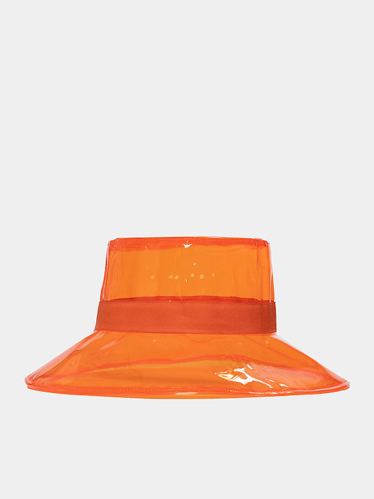 Orange Vinyl Hat Πορτοκαλί One Size