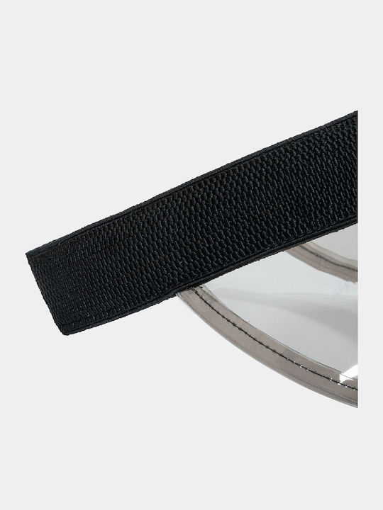 Black Vinyl Headband Μαύρο One Size
