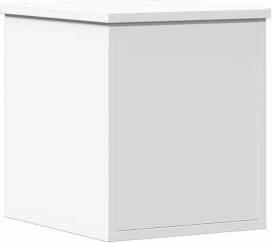 vidaXL Trunchi decorativ Lemn Alb 30x35x35buc