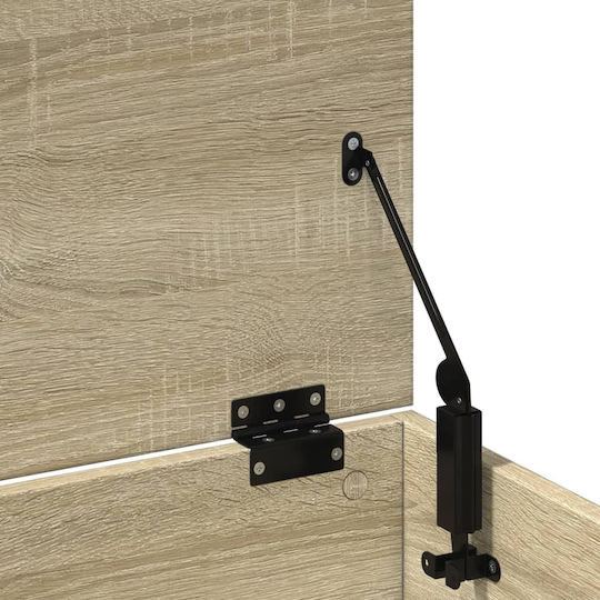 vidaXL Dekorative Truhe Hölzernes Braun 102x35x35cm