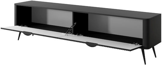 Έπιπλο Τηλεόρασης Lante Ανθρακί Μ200xΠ38xΥ51cm