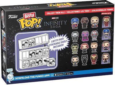 Funko Bitty Pop! Marvel: War Machine, Vision, Ultron & Chase 4-Pack