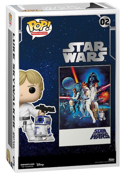 Funko Pop! Filmplakate: Krieg der Sterne - Luke Skywalker mit R2-D2 Wackelkopf Sonderausgabe