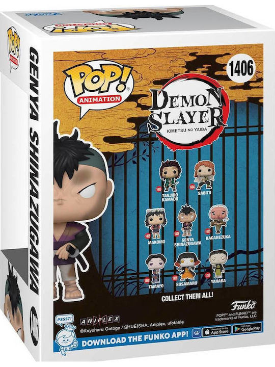 Funko Pop! Animation: Demon Slayer - Genya Shinazugawa 1406