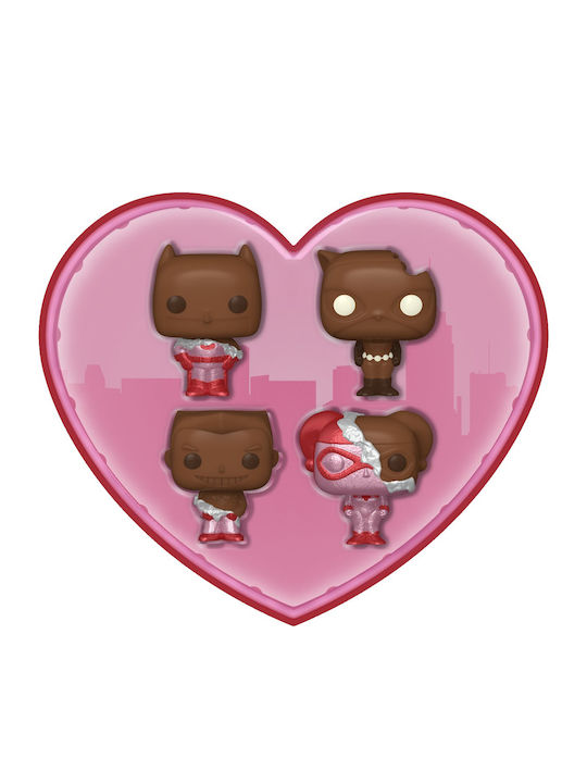 Funko Pocket Pop! Eroi: Batman The Animated Series - Valentine's Box Pachet de 4 bucăți 489 4buc