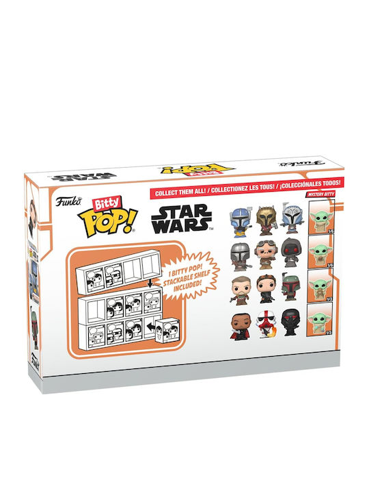 Funko Bitty Pop! 4-pack Star Wars: The Mandalorian - cobb Vanth Vinyl Figures 889698754538