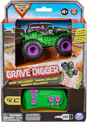 Spin Master Monster Jam Τηλεκατευθυνόμενο Παιχνίδι 1:64