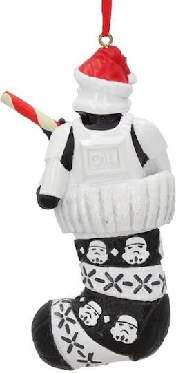 White Polyresin Figure Ornament