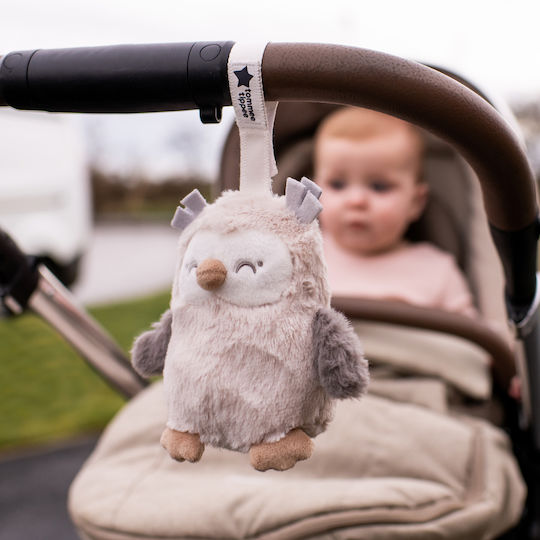 Tommee Tippee Sleep Toy Ollie Mini The Owl made of Fabric with Light and Cry Sensor for 0++ Months