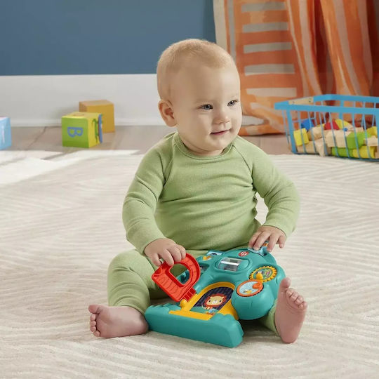 Fisher Price Превозно средство Animal Friends Discovery със звуци за 6++ месеца Къщичка на дърво