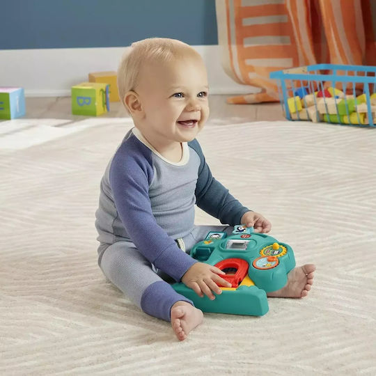 Fisher Price Превозно средство Animal Friends Discovery със звуци за 6++ месеца Къщичка на дърво