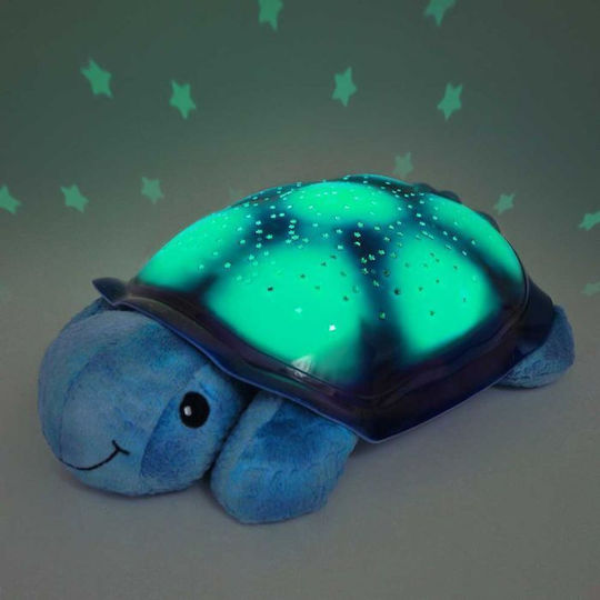 Cloud b Sleep Toy Twilight Turtle with White Noise and Light for 0++ Months Light Blu