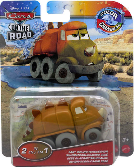 Mattel Disney Cars Color Changers Baby Quadrotorquosar Αυτοκινητάκι 1:55 για 3+ Ετών